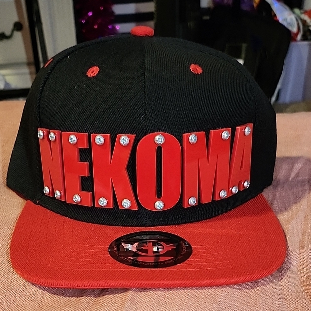 Black and Red NEKOMA Cap